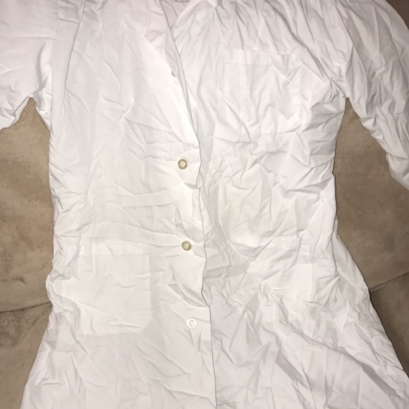 Natural uniforms 3X white lab coat 🥼 3 pockets 💕 - Picture 2 of 5